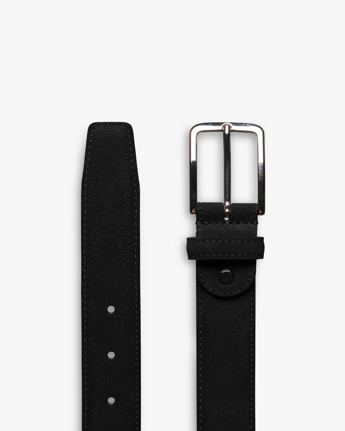 Black Suede Belt