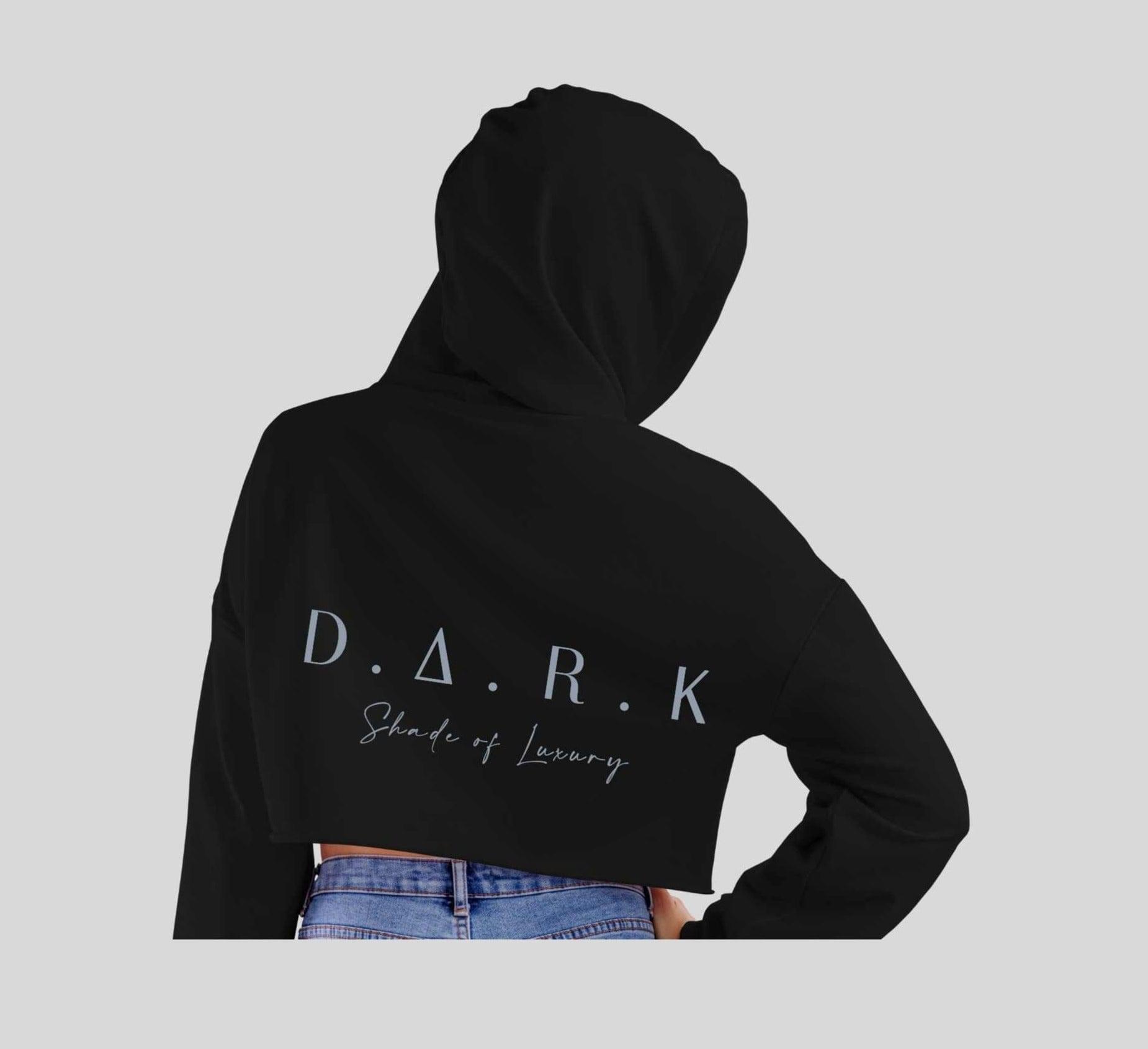 Dripping Lips Cropped Hoodie